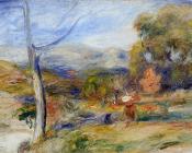 皮埃尔 奥古斯特 雷诺阿 : Landscape near Cagnes